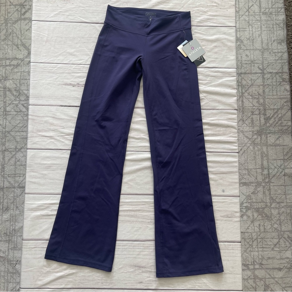 Athleta Wide leg Purple pants